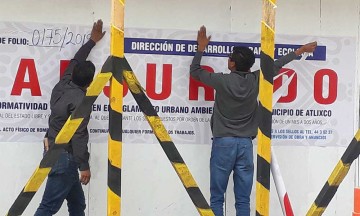 Reactivan trabajos de Bodega Aurrerá en Atlixco