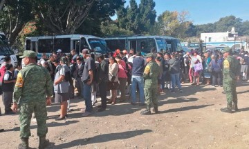 Realizan simulacro de contingencia volcánica en Tochimilco