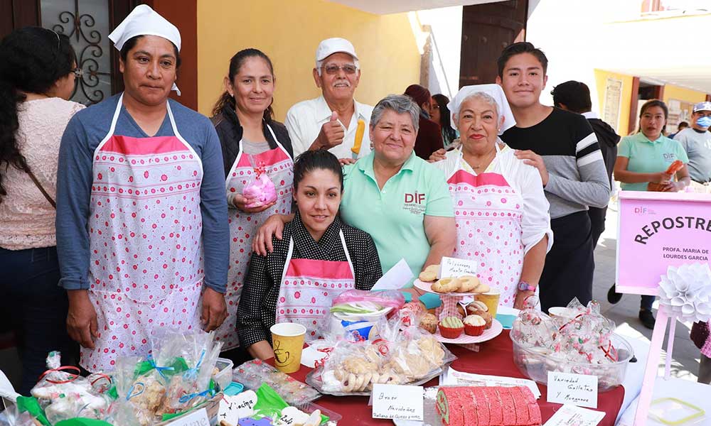 Imparten talleres de oficios en San Andrés Cholula