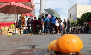 Siete detenidos deja operativo contra ambulantes en Tehuacán