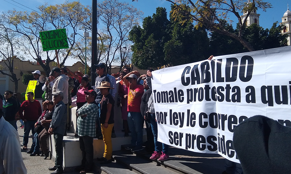 Piden tomar protesta a alcalde suplente en Tehuacán