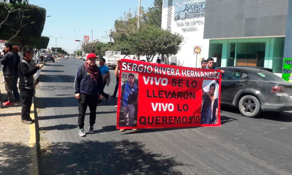 Exigen justicia para activistas en Tehuacán