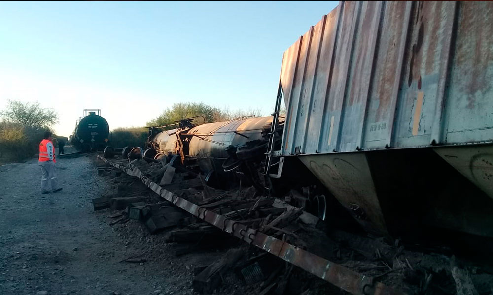 Se descarrila vagón  entre Tlacoyalco y  Tlacotepec