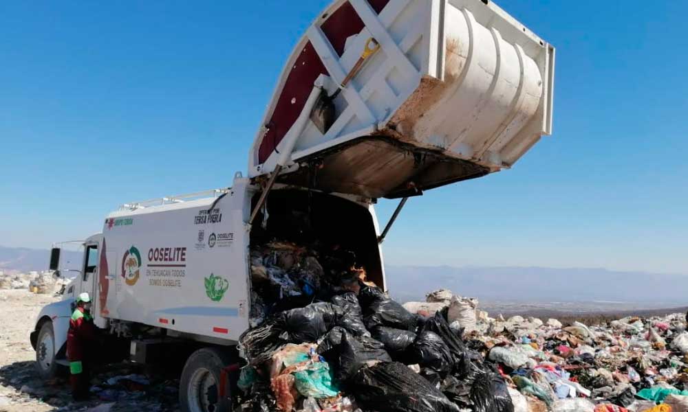 Recolección de basura en Tehuacán opera en números rojos
