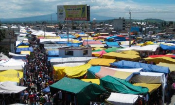 Suspenden tianguis de Texmelucan por COVID-19