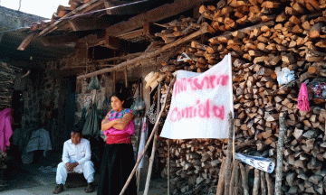 Llevo tres días sin comer, dice campesino de Tepetzintla