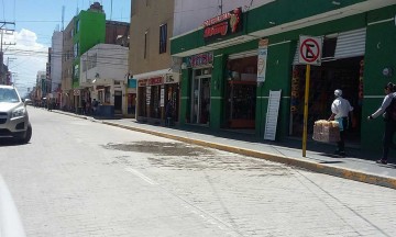 Piden comercios que no regresen informales en Texmelucan