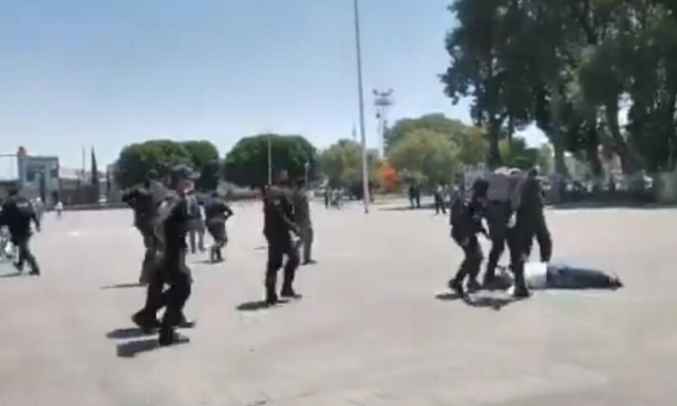  Policías agreden a pobladores de Huejotzingo; pedían despensas 