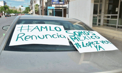 Convocan a manifestaci&oacute;n contra gobierno de AMLO