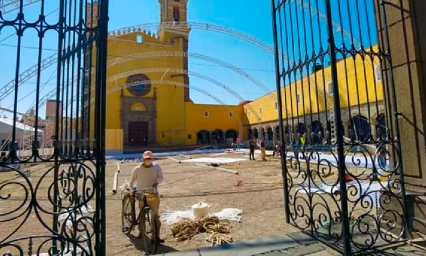 Alistan preparativos para visita de AMLO en Cholula