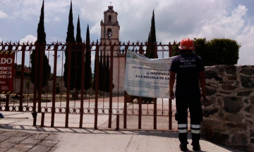 Tras sismo, Tecamachalco reporta saldo blanco 