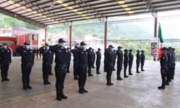 Se suman 26 elementos al cuerpo de Seguridad Pública huitzilteco 