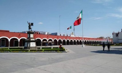 Como pueblo fantasma, así luce la zona turística de San Pedro Cholula