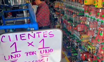 Comerciantes de Texmelucan ponen el ejemplo e implementan medidas de sanidad