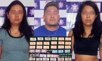 Cae banda de falsificadores de billetes en Huejotzingo