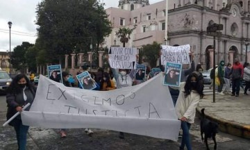 Piden justicia para Alan Ramírez quien murió a causa de tres impactos de bala en la unidad habitacional Jardines de Tezi