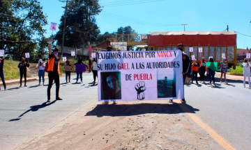 Exigen justicia para Nancy y Gael en Zacatlán