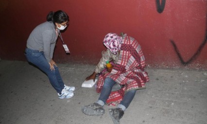 Abandonan a personas en situación de calle de otros municipios en Tehuacán