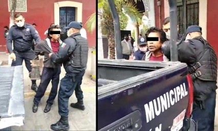 Bolero, primer detenido por policía AntiCovid; no quería usar cubrebocas