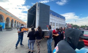 Las cajas estaban rotuladas con la razón social "Chanitos tomates de calidad".