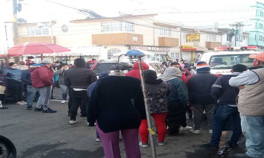 Arrollan a vendedora ambulante en mercado de Huejotzingo