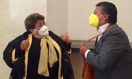 Hersilia Córdova va como candidata a diputación federal por el Distrito 13
