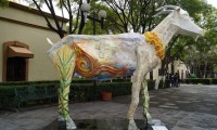 Daño a la escultura de Chivo no fue un acto vandálico, sino premeditado: Artista