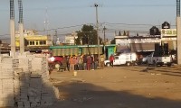 Trabajadores de la construcción paran las obras en el Mercado de Huejotzingo 