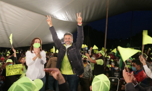 Felipe Sandoval cierra campaña y llama al voto 