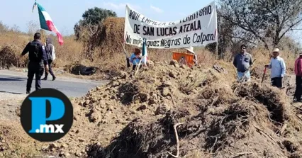 Atzala demanda solución a contaminación de Calpan
