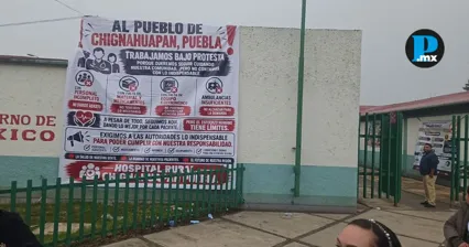 Personal del Hospital Rural IMSS Chignahuapan denunci&oacute; carencias de medicamentos, equipo m&eacute;dico, ambulancias y personal para la atenci&oacute;n de los pacientes.