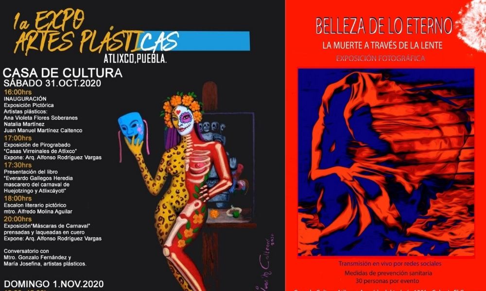 Invita Casa de Cultura de Atlixco a su primera Expo de Artes plásticas 