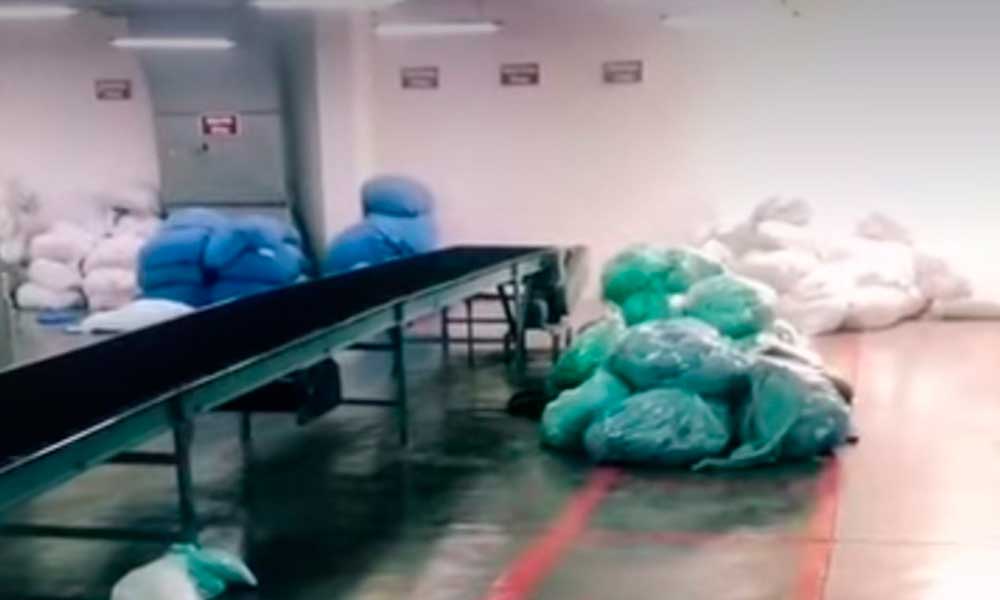 Paran labores en la planta de lavado en Metepec ante la falta de vacunas anticovid