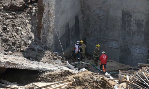 Tras 80 horas de labor fueron rescatados los tres cuerpos atrapados en una construcción en Texmelucan