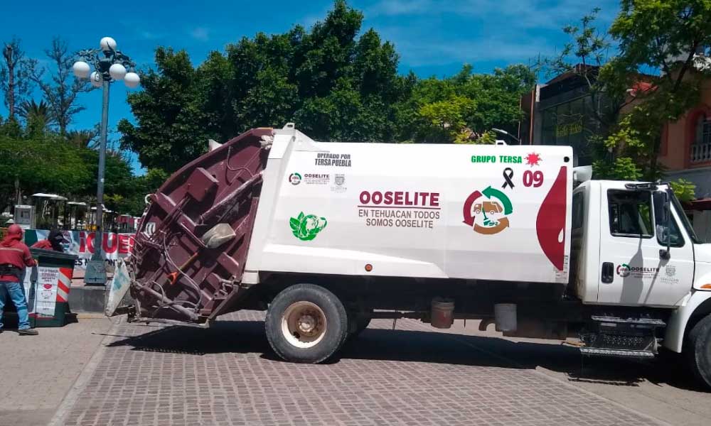 Avalan convenio con Ooselite para recolección de basura en Tehuacán