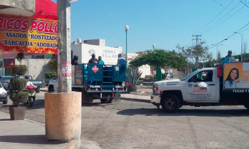 Protestan gaseros de Tehuacán y piden el retiro de repartidores foráneos