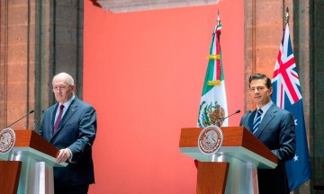 Destaca Peña Nieto potencial comercial con Australia