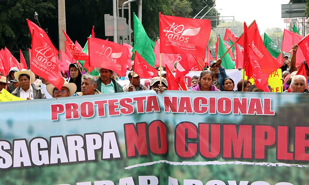 Protestarán campesinos contra Sagarpa