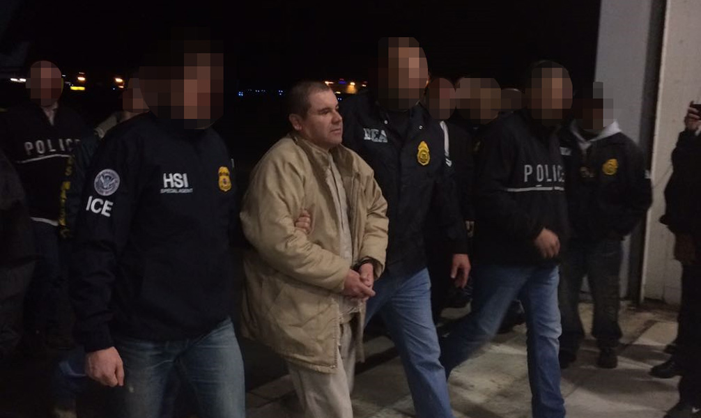 Extraditan a El Chapo Guzmán a Estados Unidos