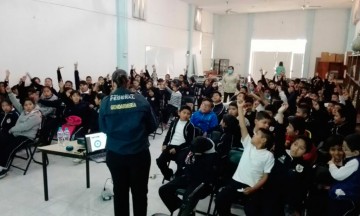 Aplica Gendarmería Programa de Prevención de Violencia en escuelas