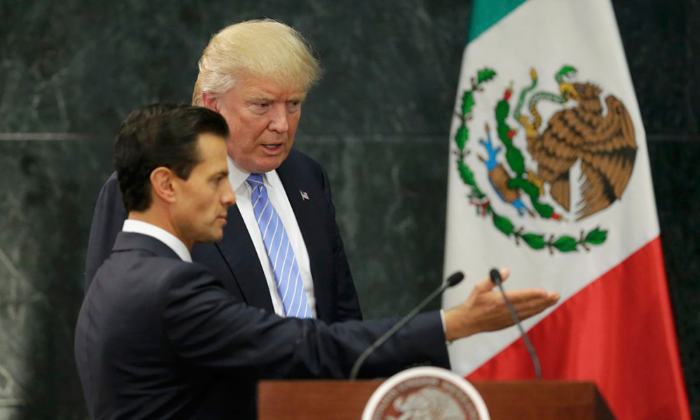 Piden a Peña Nieto cancelar su encuentro a Trump
