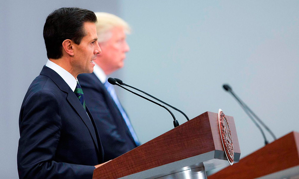 Cancela Peña Nieto encuentro con Donald Trump