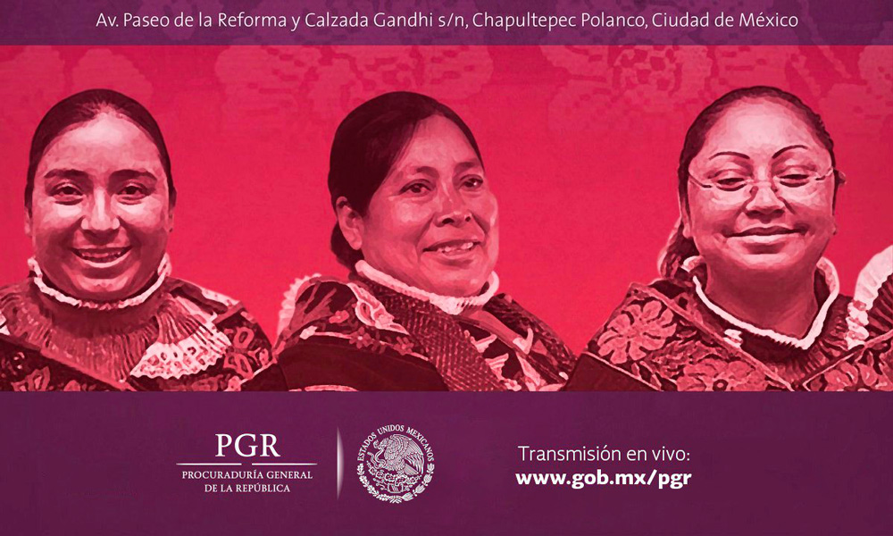 Se disculpa PGR con mujeres Hñähñú acusadas de secuestro