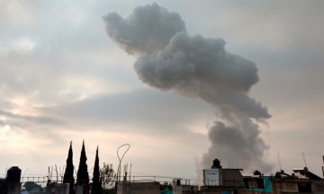 Explosión en Tultepec deja 4 muertos