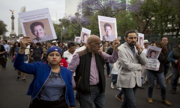 Protestan por el asesinato de la periodista Miroslava Breach