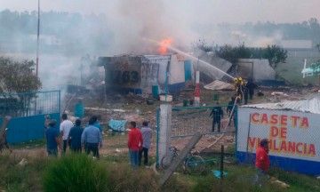 Estalla polvorín en Zumpango y deja un muerto