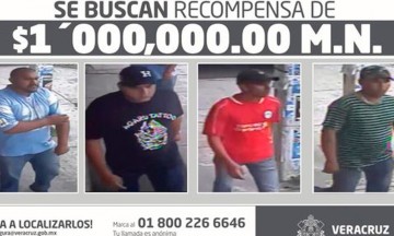 Ofrecen recompensa por asesinos de policías en Veracruz