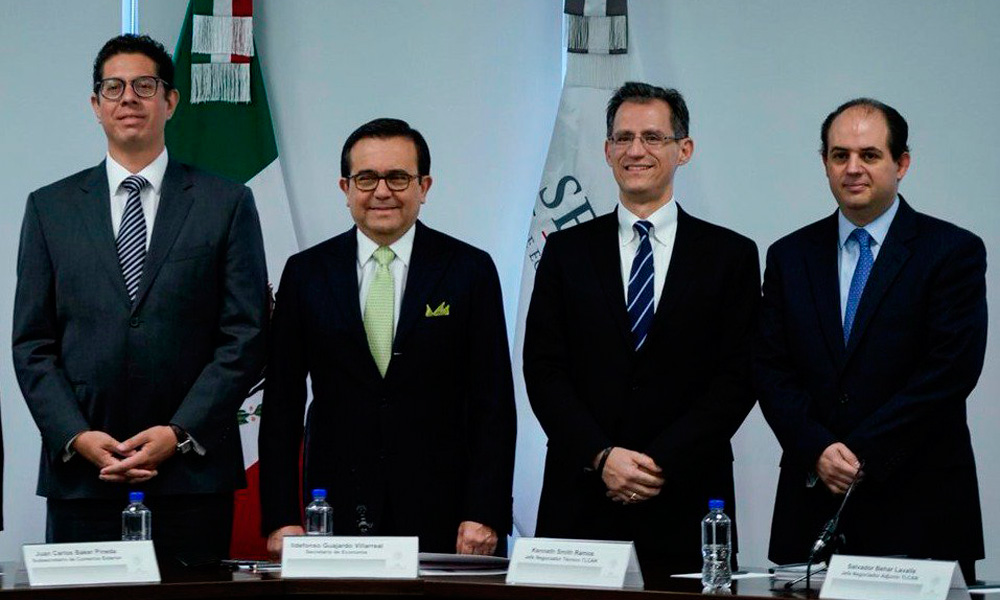 Presenta SE a equipo negociador de México para el TLCAN