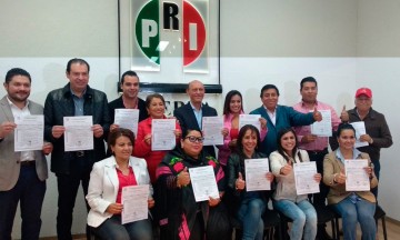 Alistan 525 priistas para la Cámara de Diputado y Senado