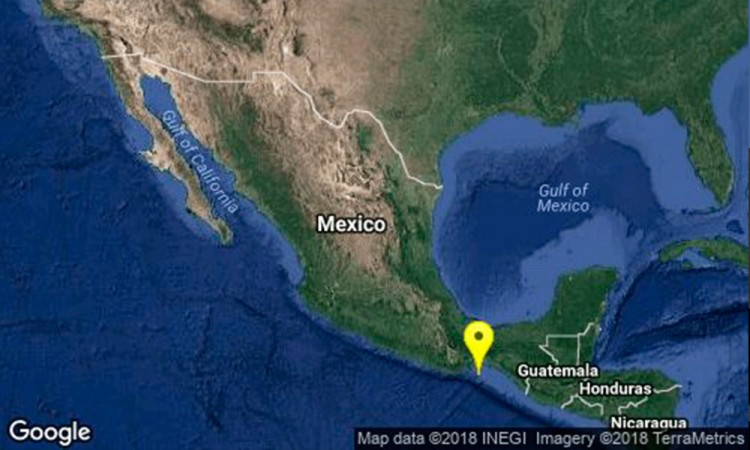 Sismológico Nacional reporta sismo de 4.9 al sur de Oaxaca